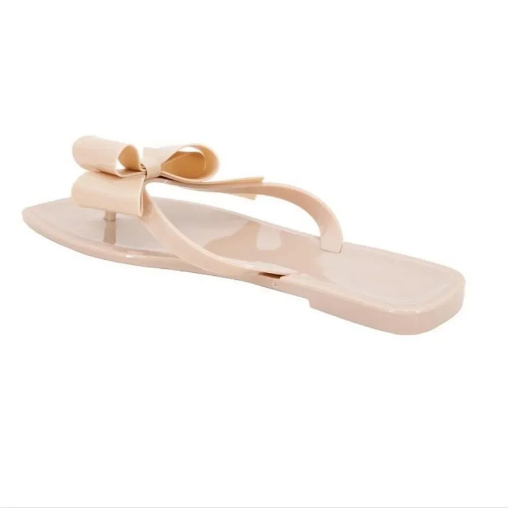 BRAND NEW GCBGENERATION  LIMA BOWNOT DESIGN SLIP ON SANDALS